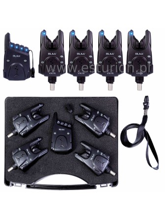 Zestaw sygnalizatorów wędkarskich - Blax VXR Alarm 4+1 Carp Spirit