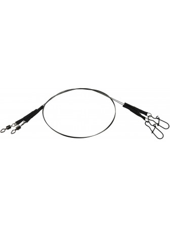 Przypon tytanowy Effzett Kink-free 30cm/7kg 2szt DAM