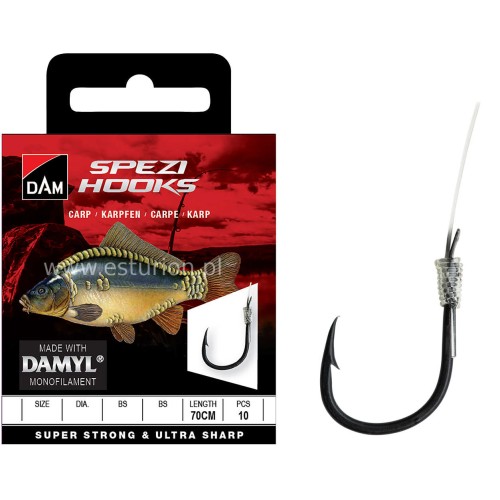 Przypony Spezi Carp nr #4 DAM