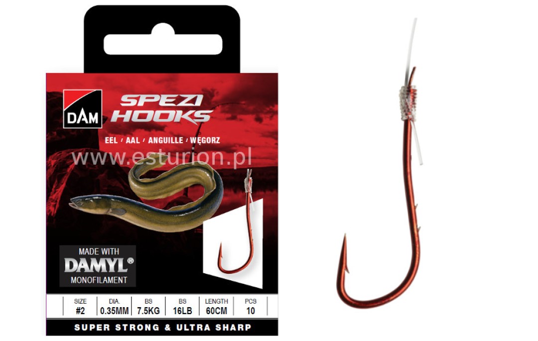 Przypony Spezi Eel nr #6 DAM