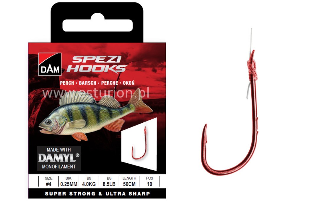 Przypony Spezi Perch nr #8 DAM