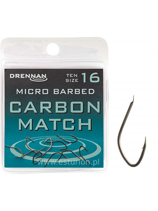 Haczyki Carbon Match nr 16 Drennan