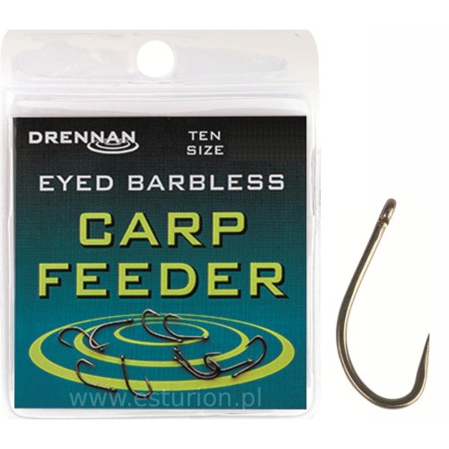 Haczyki Carp Feeder bezzadziorowy nr 14 Drennan