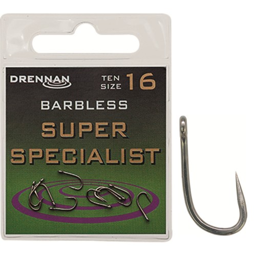 Haczyki Super Specialist bezzadziorowy nr 2 Drennan Haczyki Super Specialist bezzadziorowy nr 2 Drennan