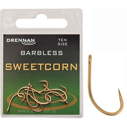 Haczyki Sweetcorn bezzadziorowy nr 12 Drennan