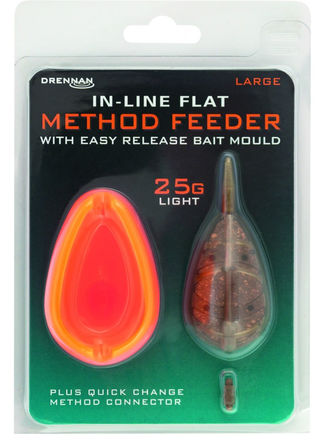 Komplet In-Line Flat Method Feeder Large 25g Drennan