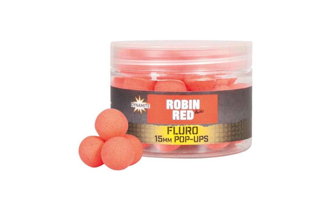 Kulki proteinowe Pop-Up Big Fish Robin Red Fluro 15mm 40g Dynamite Baits