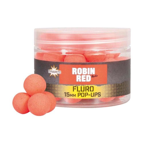 Kulki proteinowe Pop-Up Big Fish Robin Red Fluro 15mm 40g Dynamite Baits