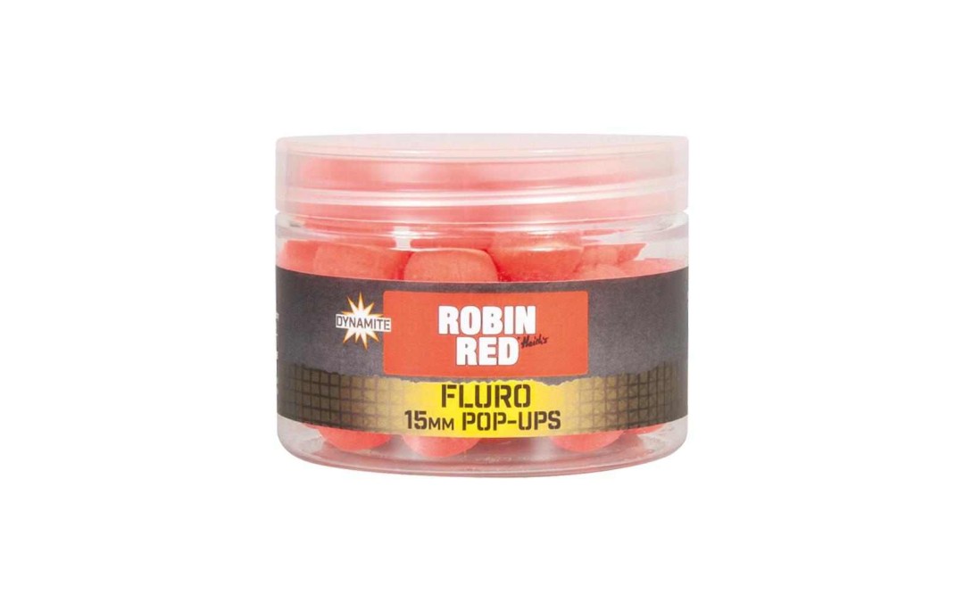 Kulki proteinowe Pop-Up Big Fish Robin Red Fluro 15mm 40g Dynamite Baits