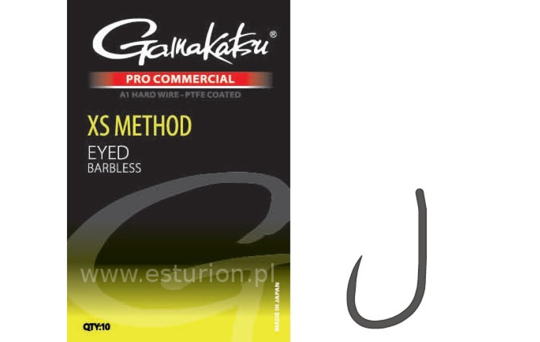 Haczyki Pro-C XS Method Eyed A1 PTFE BL nr #8 Gamakatsu