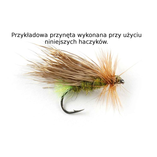 Haczyki F11 N/L muchowe nr 10 Gamakatsu