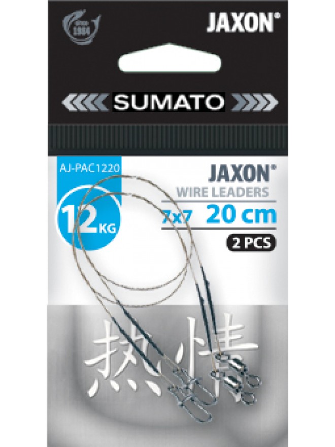 Przypony Sumato 7x7 12kg 30cm 2szt Jaxon