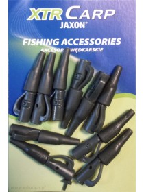 Bezpieczne klipsy z osłonkami zielone 10szt Jaxon