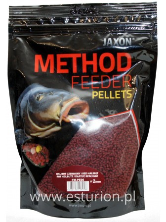 Pellet Method Feeder halibut czerwony 2mm 500g Jaxon