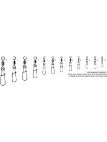 Krętliki strong z agrafką strong 8 10szt Jaxon