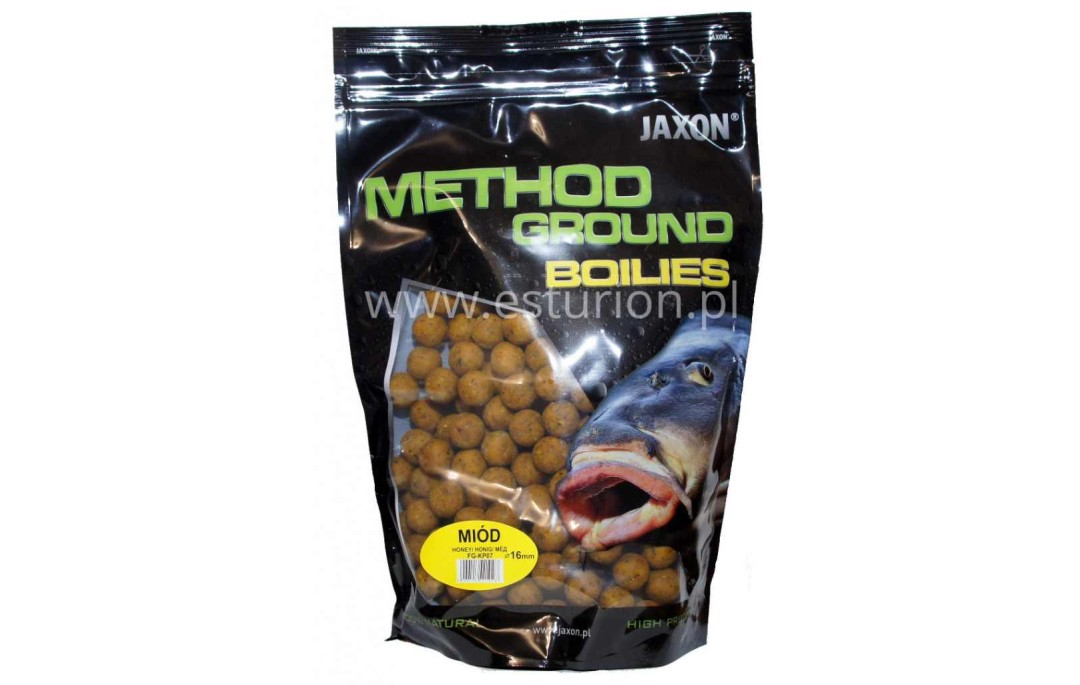 Kulki proteinowe Method Ground miodowe 16mm 1kg Jaxon