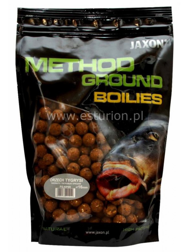Kulki proteinowe Method Ground Orzech tygrysi 16mm 1kg Jaxon