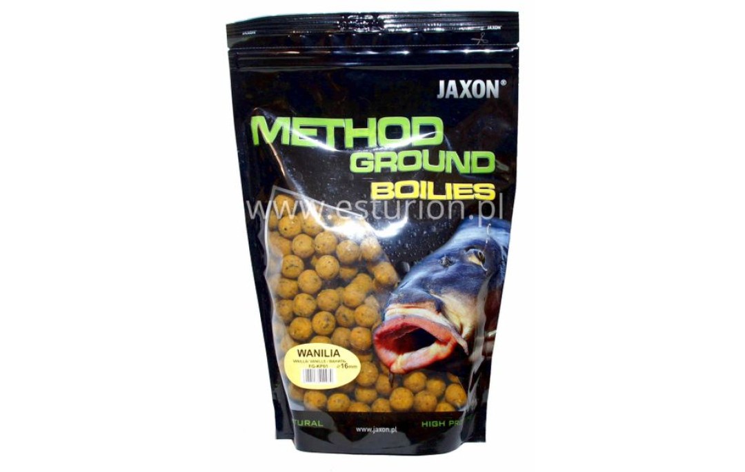 Kulki proteinowe Method Ground waniliowe 16mm 1kg Jaxon
