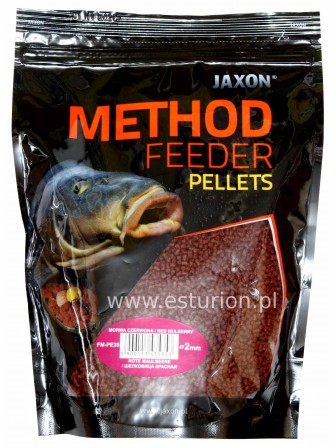 Pellet Method Feeder morwa czerwona 2mm 500g Jaxon