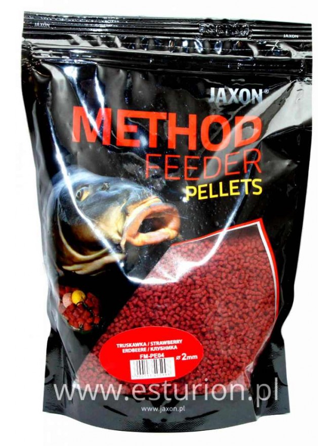 Pellet Method Feeder truskawka 2mm 500g Jaxon