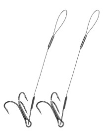 Przypon-dozbrojka 1x7 kotwiczka 6cm 9kg 2szt Jaxon