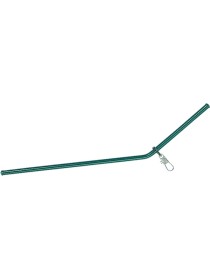 Rurka antysplątaniowa wygięta zielona 24cm Jaxon