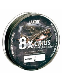 Plecionka Crius 8X Catfish Leader Black 0,55mm 20m Jaxon