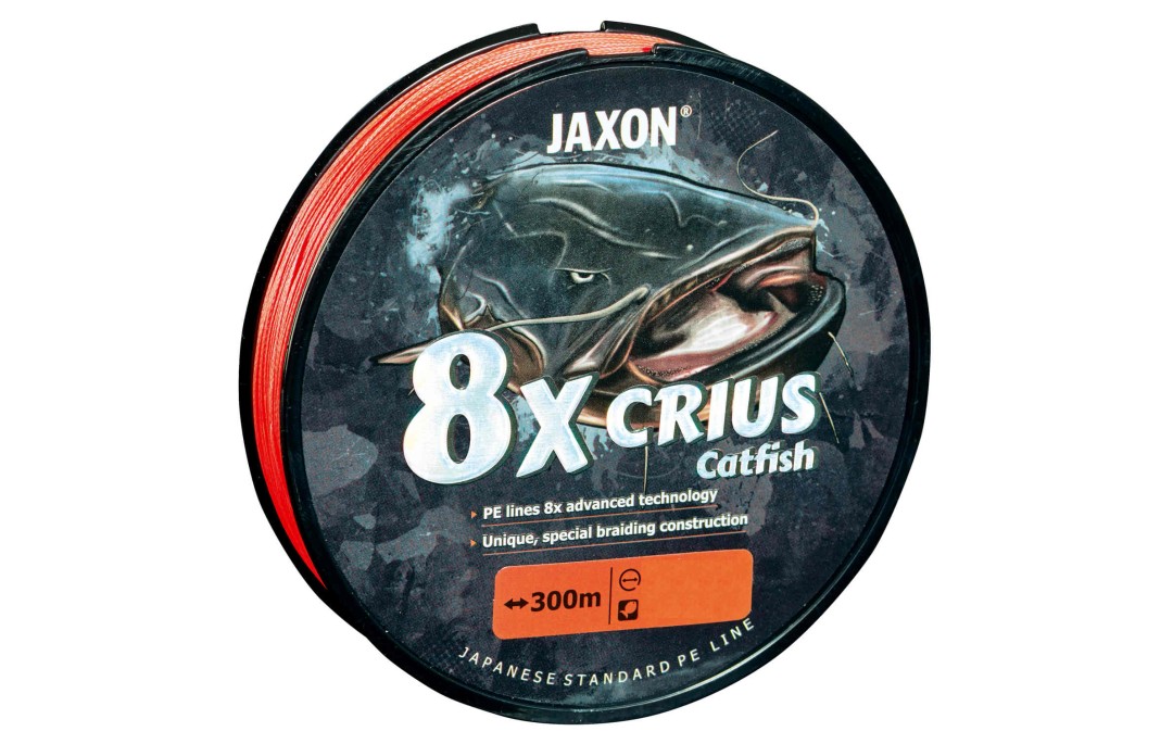 Plecionka Crius 8X Catfish Orange 0,45mm 300m Jaxon