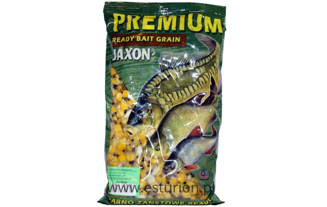 Ziarno mix 2 – kukurydza, orzech arachidowy, orzech tygrysi, konopie 1kg Jaxon