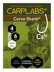 Haczyki curve shank barbless 4 tco op.6szt T-116 Carplabs