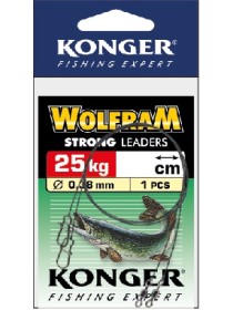 Przypon Wolfram 25cm/15kg 2szt Konger
