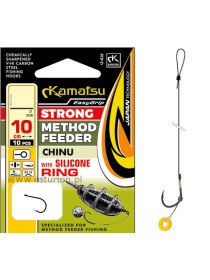 Przypony Method Feeder Chinu gumka lateksowa 10cm nr #6 Kamatsu