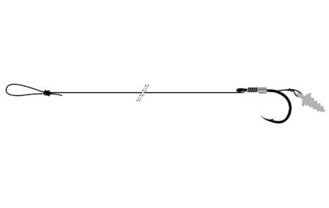 Przypony Method Feeder Sensei wkręt 30cm nr 10 Kamatsu