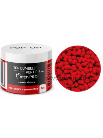 Dumbells Top Dumbells Pop-Up Truskawka 7mm / 20g MatchPro
