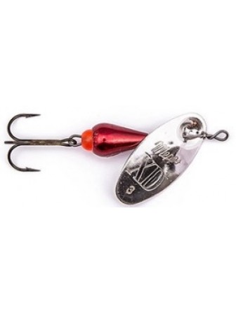 Błystka obrotowa XD srebrny/czerwony 0/2,5g Mepps