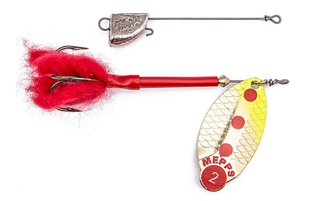 Błystka wahadłowa Lusox Fluo złoty/żółty 3/20,5g Mepps