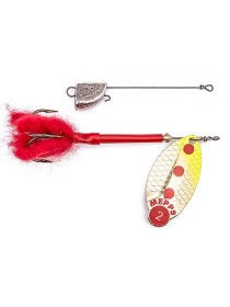 Błystka wahadłowa Lusox Fluo złoty/żółty 2/16g Mepps