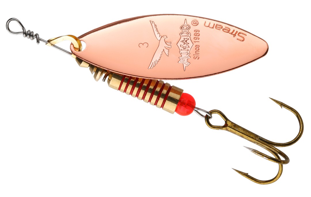 Błystka obrotowa Stream miedziana 3/11g Mikado