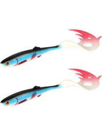 Gumy Sicario Pike Tail Bleeding Blue 18cm Mikado