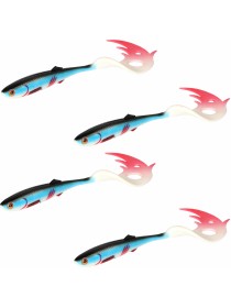Gumy Sicario Pike Tail Bleeding Blue 8,5cm Mikado