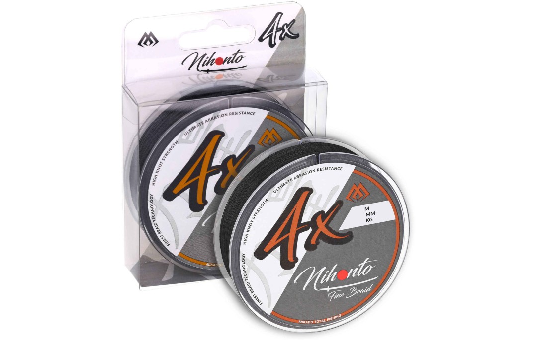 Plecionka Nihonto Fine Braid Black 0,18mm 150m Mikado