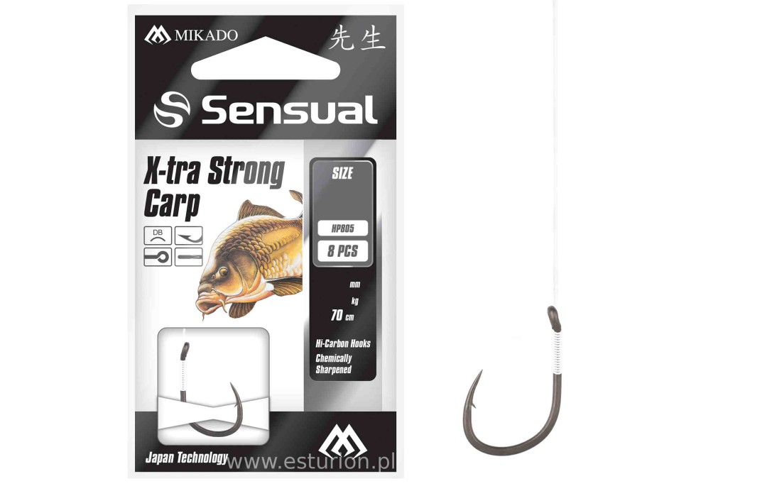 Przypony Sensual X-TRA Strong Carp nr 12 Mikado