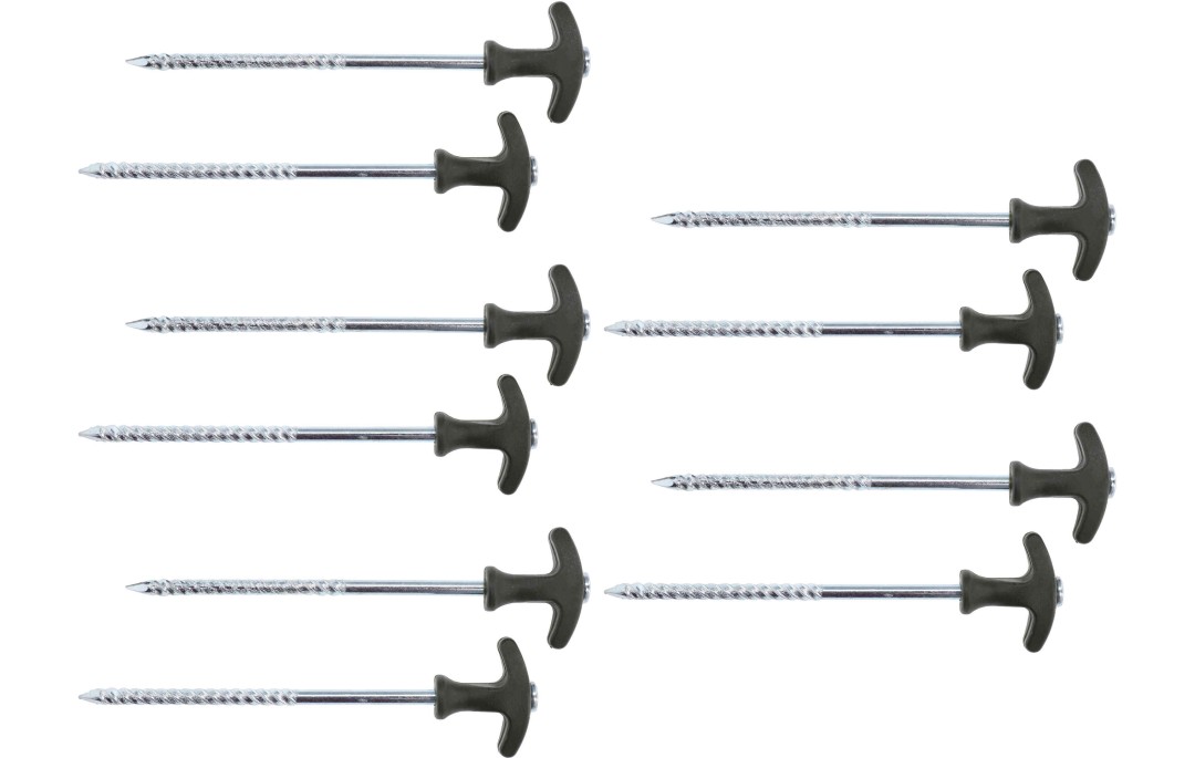 Szpilki do namiotu komplet 10 sztuk + worek Mikado