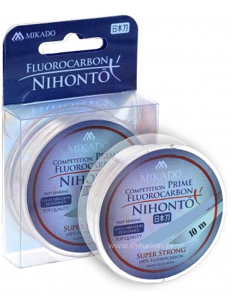 Żyłka Nihonto Fluorocarbon prime 0,12mm 10m Mikado