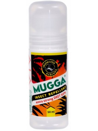 Preparat przeciwko owadom Roll On Deet 50% 50ml Mugga