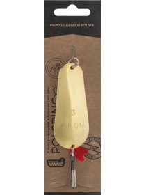 Błystka wahadłowa Gnom mosiądz 2/24g Polsping