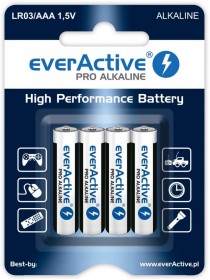 Baterie alkaliczne 1,5V AAA everActive