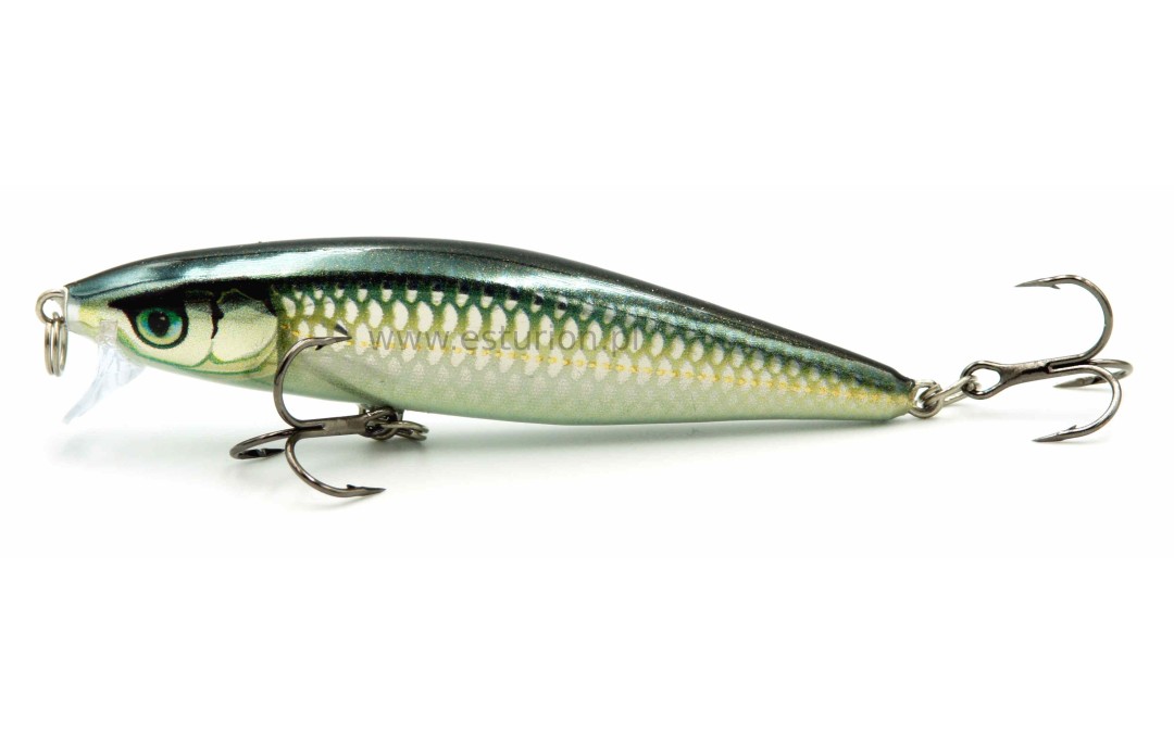 Wobler Flat Rap 8cm BLK Rapala
