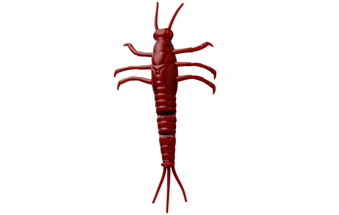 Przynęta gumowa 3D PVC Mayfly Loose Body Red 5cm Savage Gear