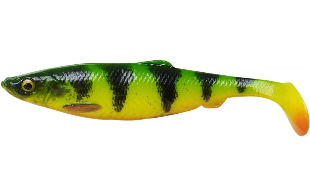 Przynęta gumowa 4D Herring Shad Firetiger 16cm Savage Gear